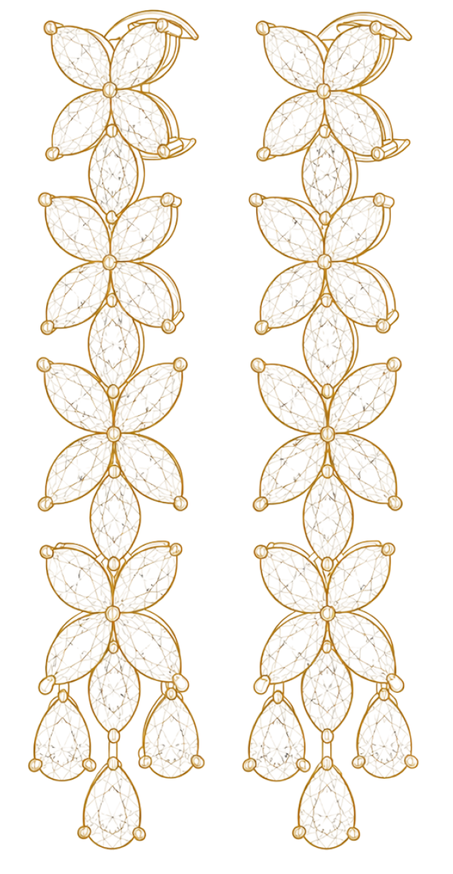 Regalia Drop Earrings