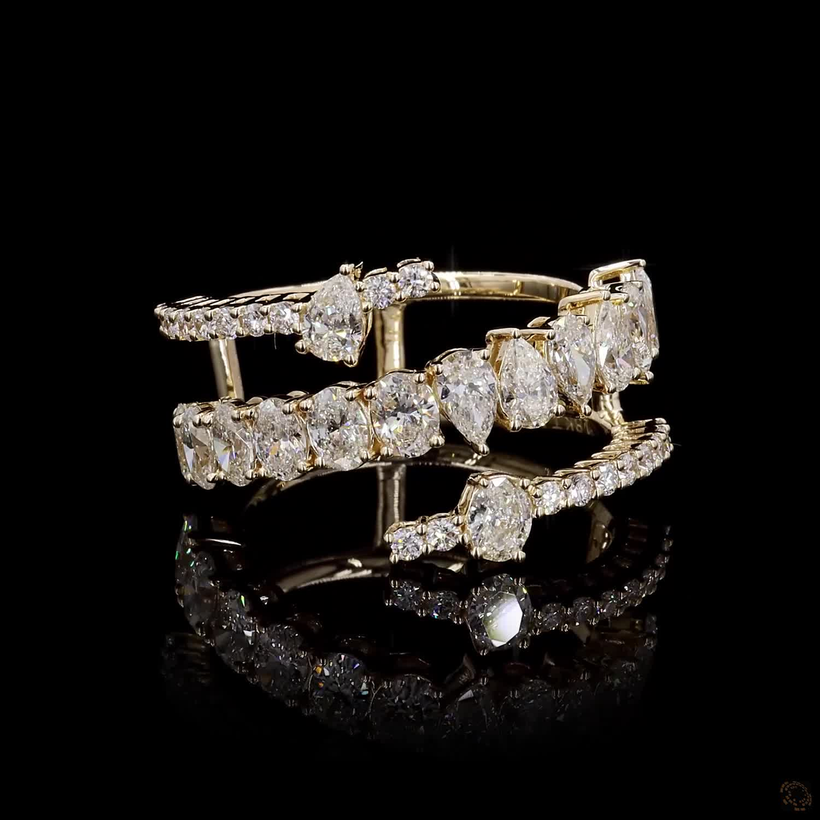 Marquise Cluster Ring