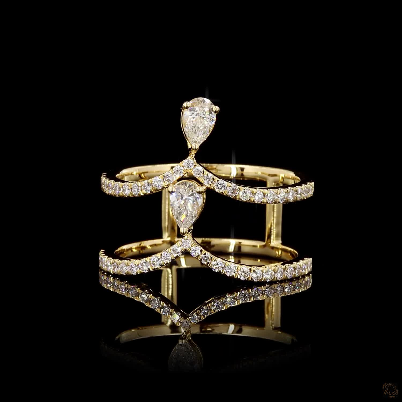 Marquise Cluster Ring